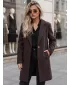 Női kabát DSTREET NY0814 BARNA