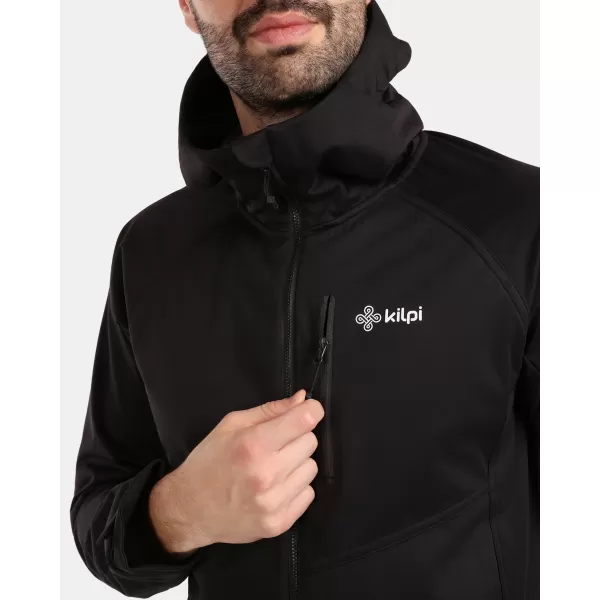  Férfi softshell kabát KILPI BELTRA-M 1M0111KI FEKETE 