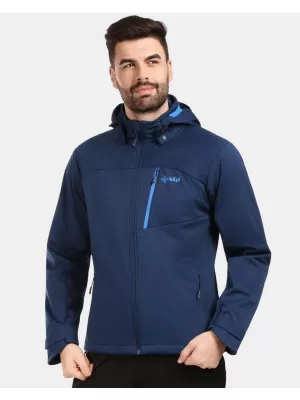 Férfi softshell kabát KILPI ONTAVIO-M 1M0112KI SÖTÉTKÉK