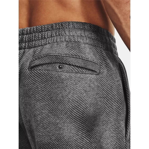  Férfi melegítőnadrág UNDER ARMOUR UA RIVAL FLEECE PRINTED JGRS 1379777-025 SZÜRKE 