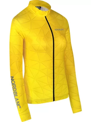 Női kerékpáros mez NORDBLANC VELOFLOW NBSLF8105 BOROSTYÁN