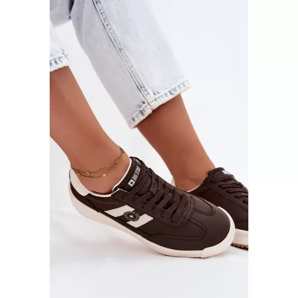  Női tornacipő BIG STAR SHOES UU274024 BARNA/BÉZS 