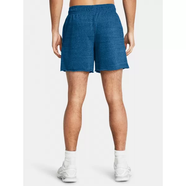  Férfi rövidnadrág UNDER ARMOUR RIVAL TERRY 6IN SHORT 1382427-406 KÉK 