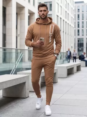Férfi készlet DSTREET AX0684 KARAMELLA