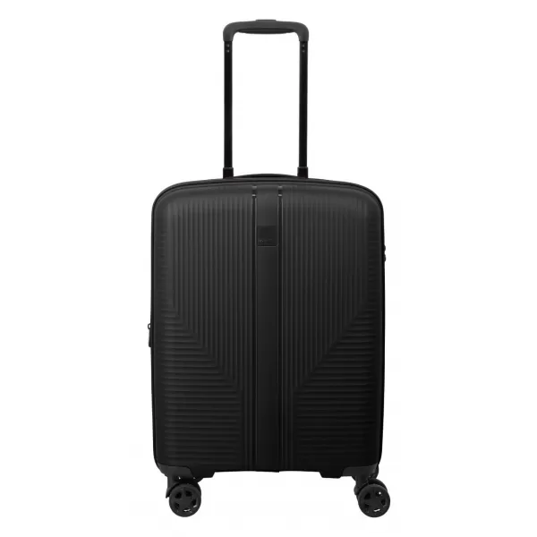  Bőrönd TRAVELITE AIR STRIPE 4W S EXP FEKETE 