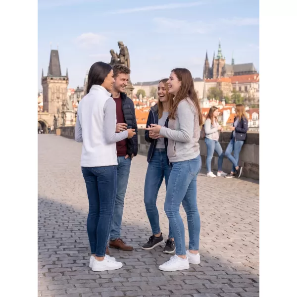  Női gyapjú mellény ALTISPORT ALW002525 FEHÉR 