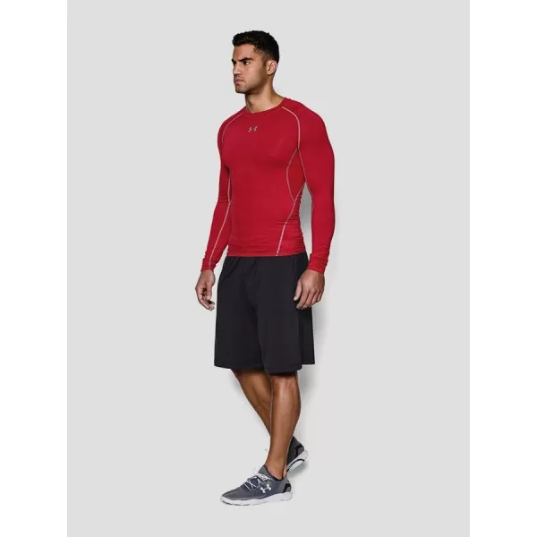  Férfi kompressziós ing UNDER ARMOUR HG LS 1257471-600 PIROS 