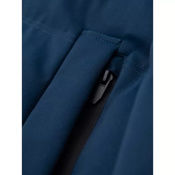  Férfi parka OMBRE OM-JALJ-0310 SÖTÉTKÉK 