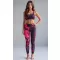 Női prémium hosszú leggings (új méretek) ALTISPORT VOJ/ALW080LEG05 BORVÖRÖS