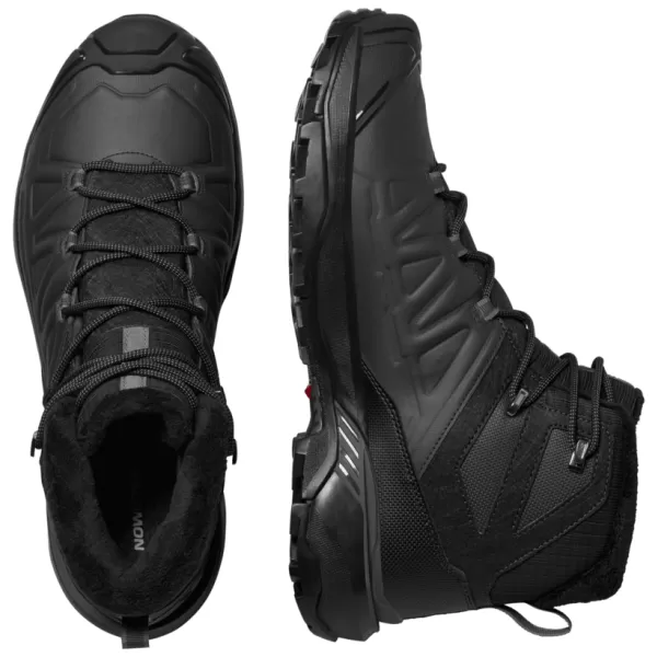  Férfi cipők SALOMON X ULTRA SNOWPILOT WATERPROOF L47585600 FEKETE/PHANTOM/CASTLEROCK 