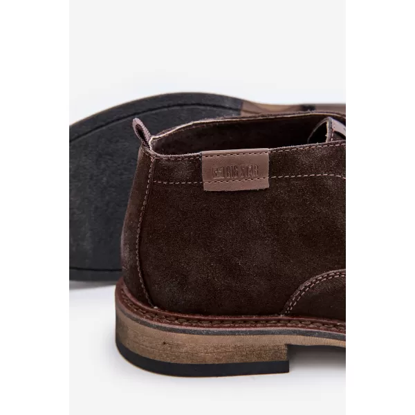  Férfi cipők BIG STAR SHOES OO174145 BARNA/BÉZS 