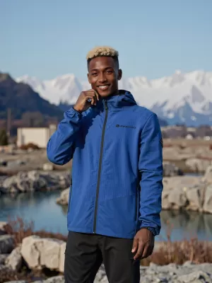 Meleg férfi pulóver ALPINE PRO HURAM KLASSZIKUS KÉK
