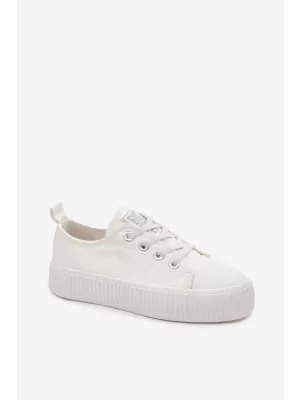 Gyermek tornacipő BIG STAR SHOES TT374108 FEHÉR