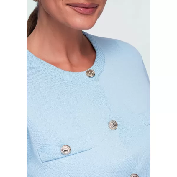  Női blúz OMBRE OW-TS-E0084 KÉK 