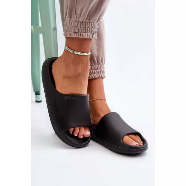  Női papucs BIG STAR SHOES NN274A042 FEKETE 