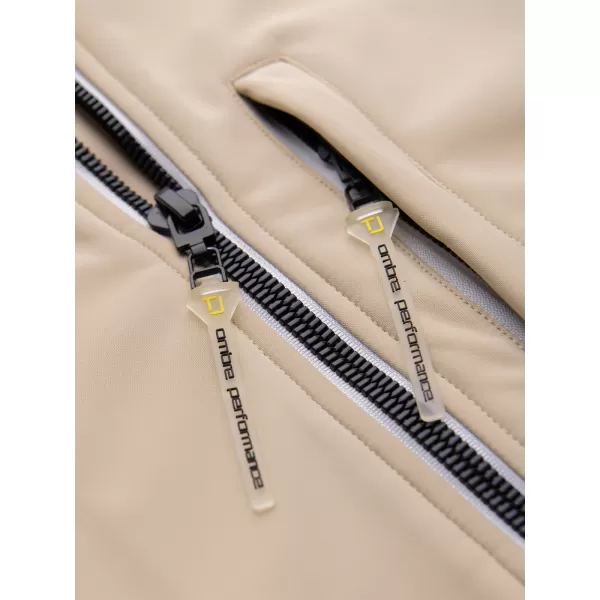  Férfi softshell kabát OMBRE C581 HOMOK 
