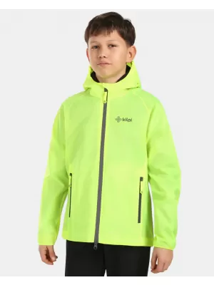 Gyermek hardshell kabát KILPI JALUU-J 1J0180KI BOROSTYÁN