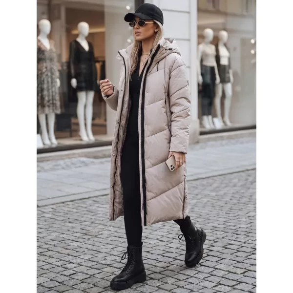  Női kabát DSTREET TY5430 BÉZS 