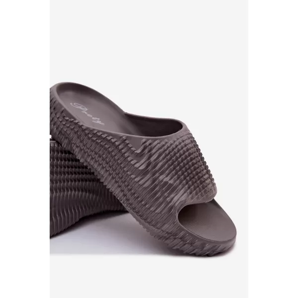  Férfi papucs BOTO 56151 SZÜRKE 