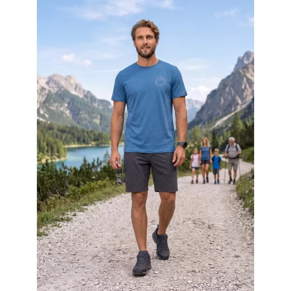  Férfi póló ALPINE PRO TERMES 4 VALLARTA KÉK VARIÁNS PA 