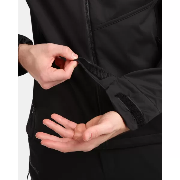  Férfi softshell kabát KILPI BELTRA-M 1M0111KI FEKETE 