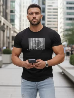 Férfi póló DSTREET NX5014R FEKETE