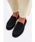 Női mokaszinok BIG STAR SHOES TT274209 FEKETE