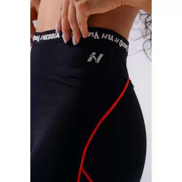  Női leggings NEBBIA OLYMPIA HIGH-WAIST 935 FEKETE 