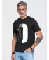 Férfi póló OMBRE OM-TSPT-0299 FEKETE