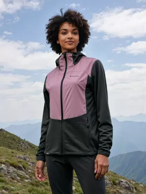Női sport ultrakönnyű pulóver ALPINE PRO ZOLLA SÖTÉT IGAZI SZÜRKE