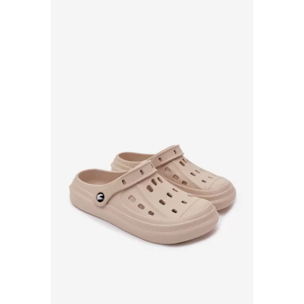  Férfi papucs BOTO TXB-04X BÉZS/WHT 