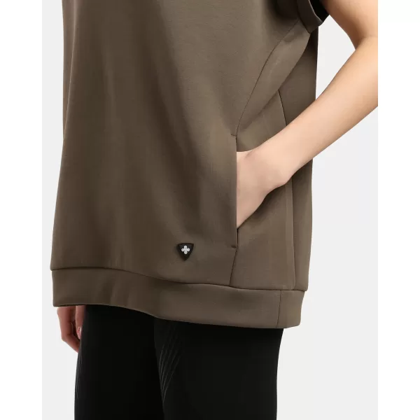  Női pulóver KILPI DIAN-W 1L0210KI KHAKI 