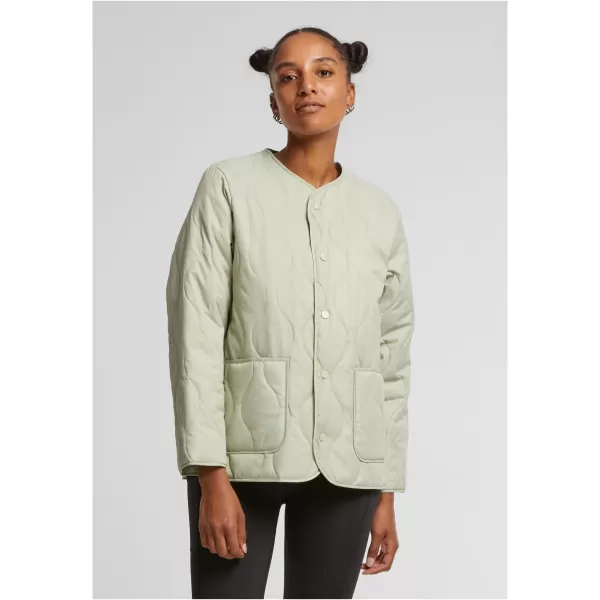  Női kabát URBAN CLASSICS TB7175 LÁGY SALVIA 