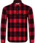 Férfi flanel ing NORDBLANC FEN NBSSM8369 PIROS