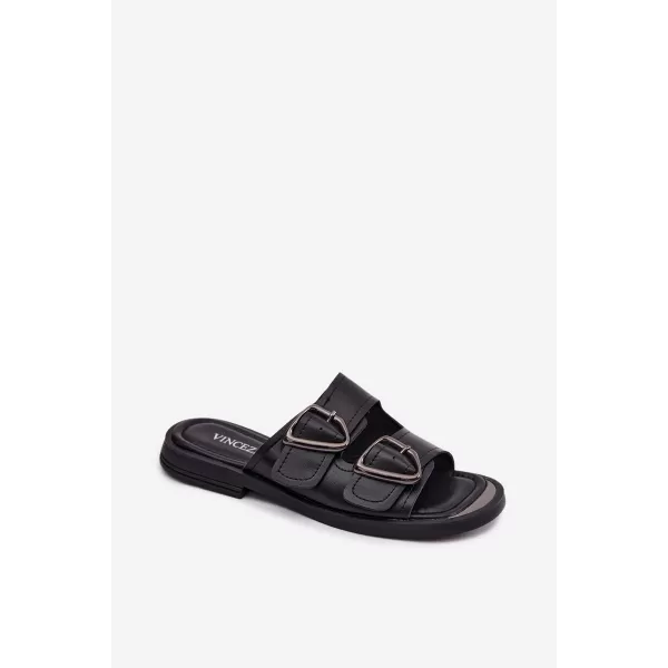  Női papucs VINCEZA 62304 FEKETE 
