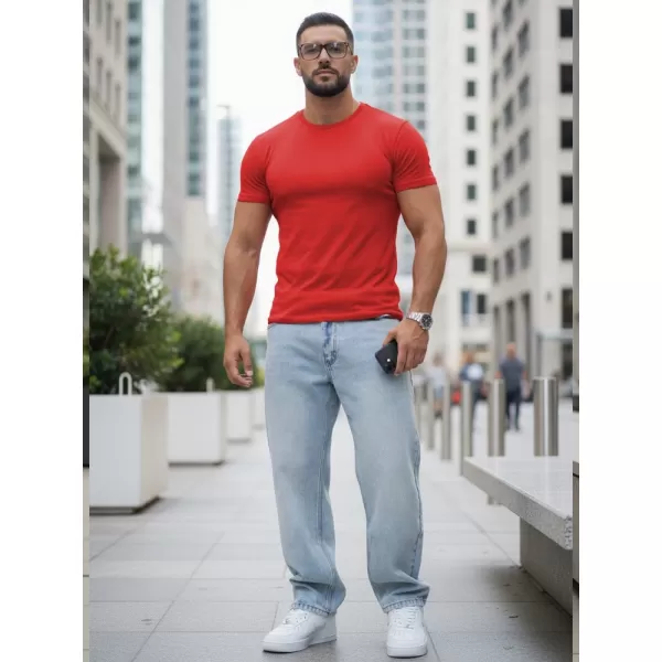  Férfi póló DSTREET RX5689 PIROS 