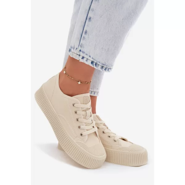  Női tornacipő BIG STAR SHOES TT274271 BÉZS 