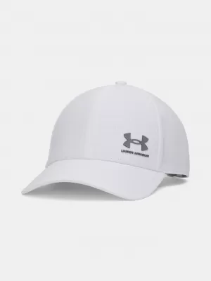 Férfi sapka UNDER ARMOUR M AV LOW ADJ 1383440-101 FEHÉR