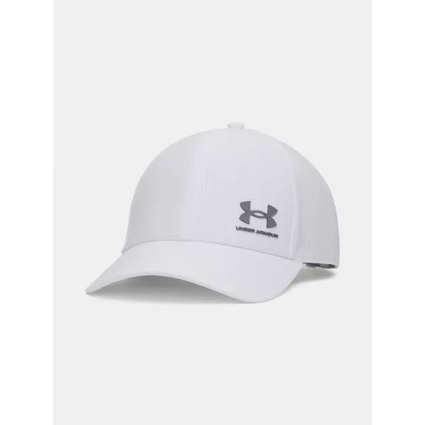  Férfi sapka UNDER ARMOUR M AV LOW ADJ 1383440-101 FEHÉR 