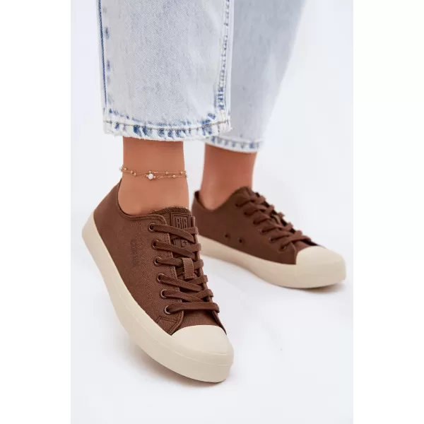  Női tornacipő BIG STAR SHOES TT274123 BARNA/BÉZS 