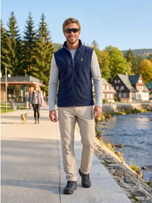 Férfi polár mellény ALTISPORT ALM002525 SÖTÉTKÉK