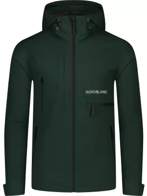 Férfi vízálló kabát NORDBLANC RIGID NBSJM8313 SÖTÉTZÖLD