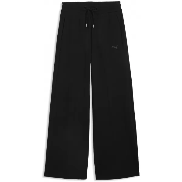  Női melegítőnadrág PUMA CLASS RELAXED WIDE LEG PANTS 69401301 PUMA FEKETE 