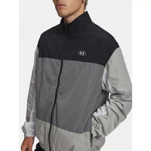  Férfi dzseki UNDER ARMOUR ICON WOVEN TRACK FZ 6009436-001 FEKETE 