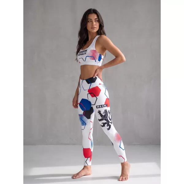  Női prémium hosszú funkcionális leggings (új méretek) ALTISPORT VOJ/ALW036LEG05 HEXA FEHÉR 