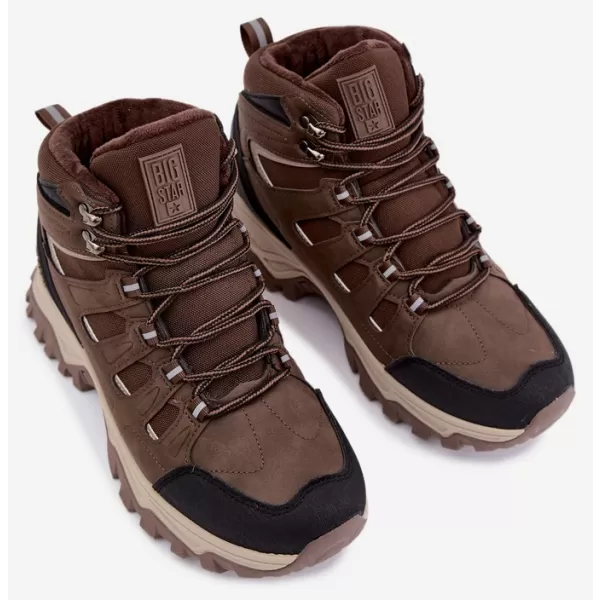  Férfi cipők BIG STAR SHOES UU174316 BARNA/BÉZS ÁRNYÉKOK 