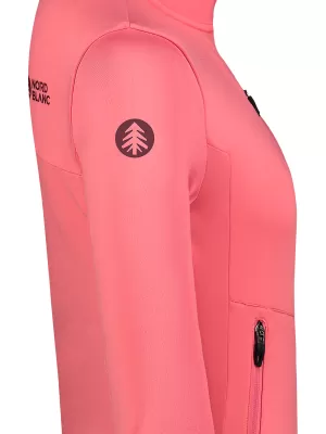 Női powerfleece pulóver NORDBLANC CRISP NBSFL8338 RÓZSASZÍN