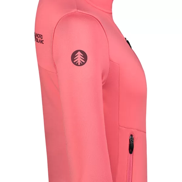  Női powerfleece pulóver NORDBLANC CRISP NBSFL8338 RÓZSASZÍN 