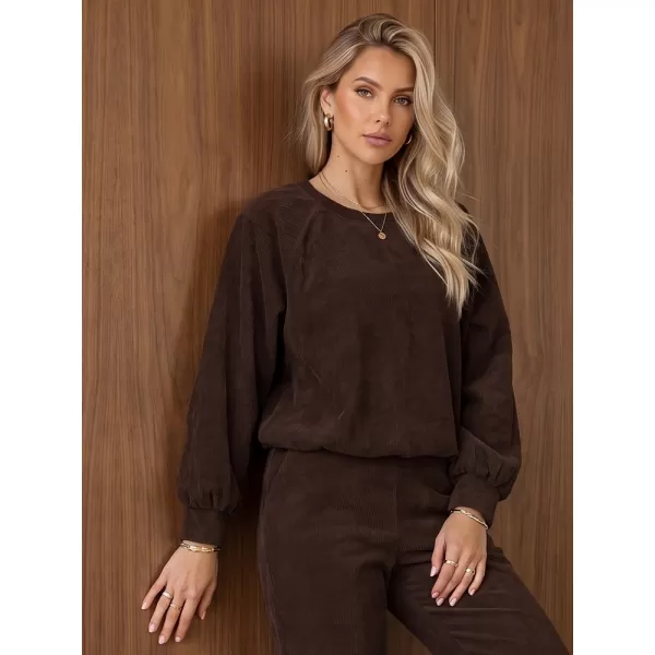  Női szett DSTREET AY1252 BARNA 