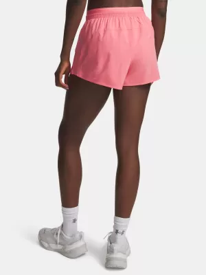 Női rövidnadrág UNDER ARMOUR VANISH WOVEN 3IN SHORTS 6009965-600 RÓZSASZÍN